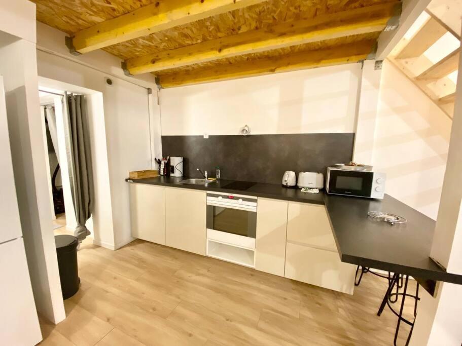 La Mezzanine Rouennaise Apartment Luaran gambar